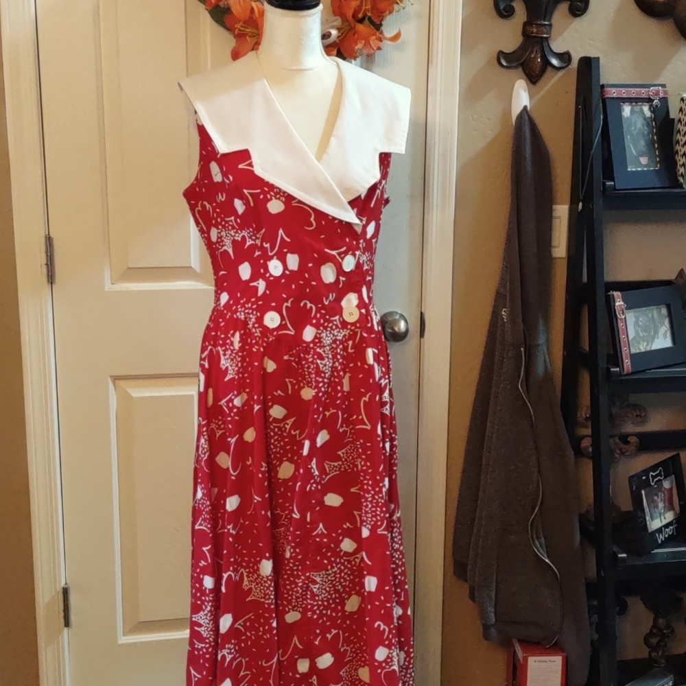 Vintage Robbie Bee tea dress